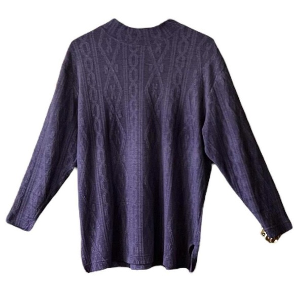 Vintage 80s soft classic elements, sweater, and pants set - Picture 2 of 4